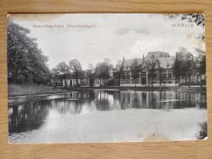 Postcard Alkmaar Gerechtsgebouw Geestersingel
