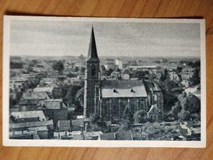 Postcard Winterswijk RK kerk Panorama