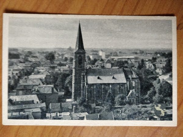 Postcard Winterswijk RK kerk Panorama