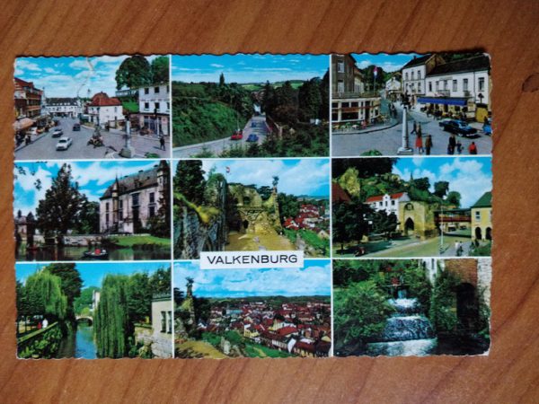 Postcard Valkenburg 9 Frames