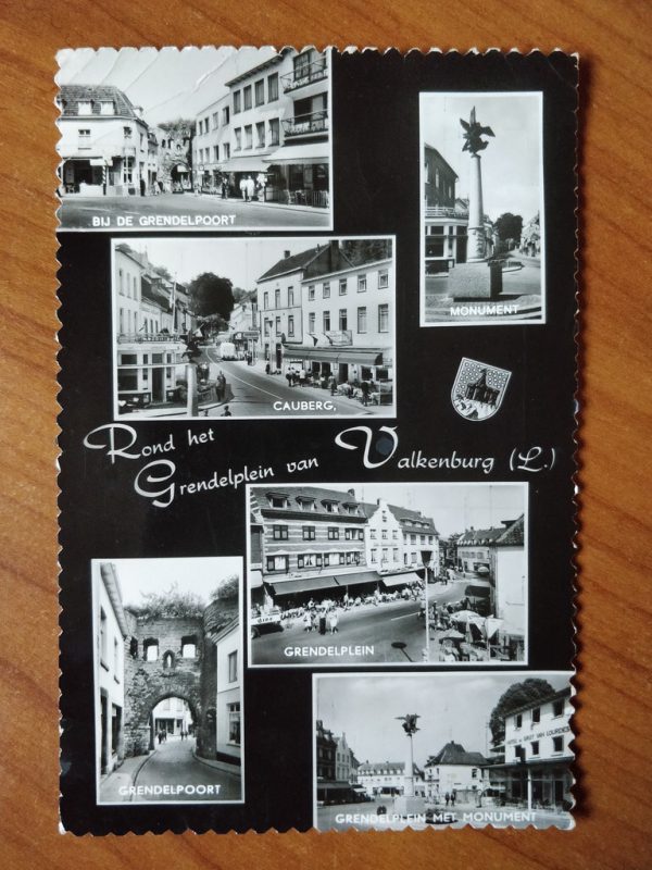 Postcard Valkenburg Grendelplein