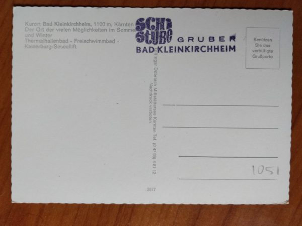 Postcard Bad kleinkircheim - Image 2