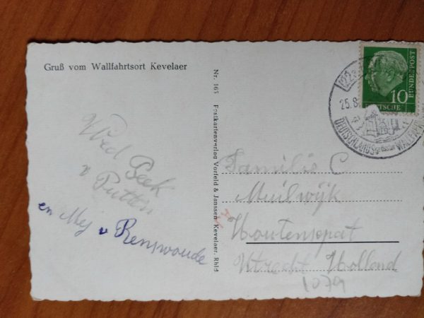 Postcard Wallfahrtsort Kevelaer - Image 2