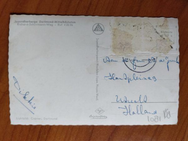 Postcard Dortmund Hugendherberge - Image 2