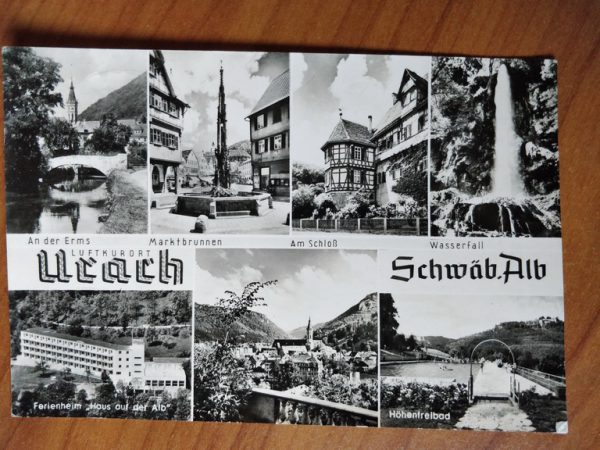 Postcard Luftkurort Urach