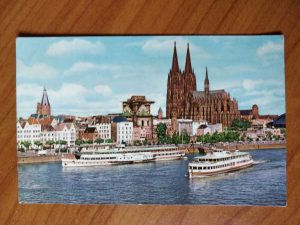 Postcard Koln am Rhein Church