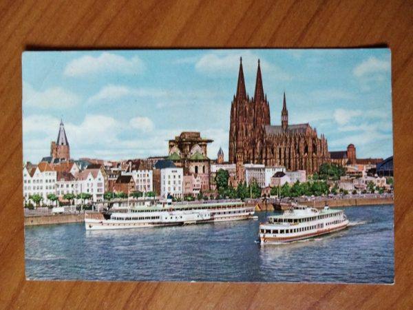 Postcard Koln am Rhein Church