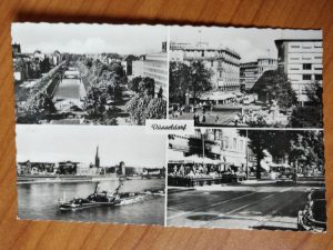 Postcard Dusseldorf 4 pictures