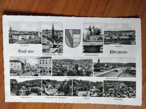Postcard Gruss Pforzheim