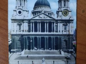 Postcard London St Paul