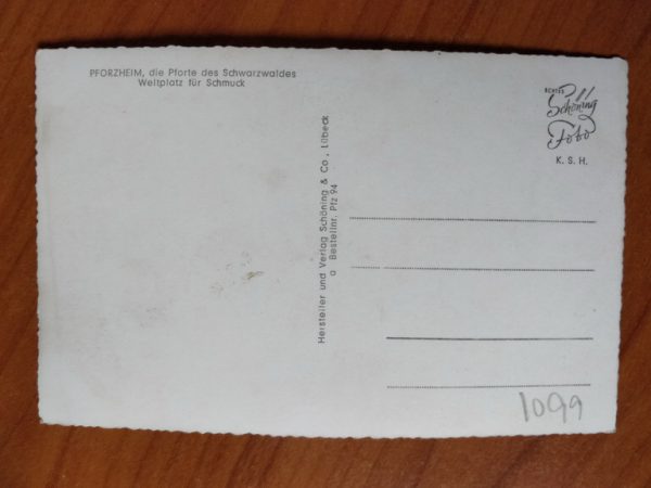 Postcard Gruss Pforzheim - Image 2