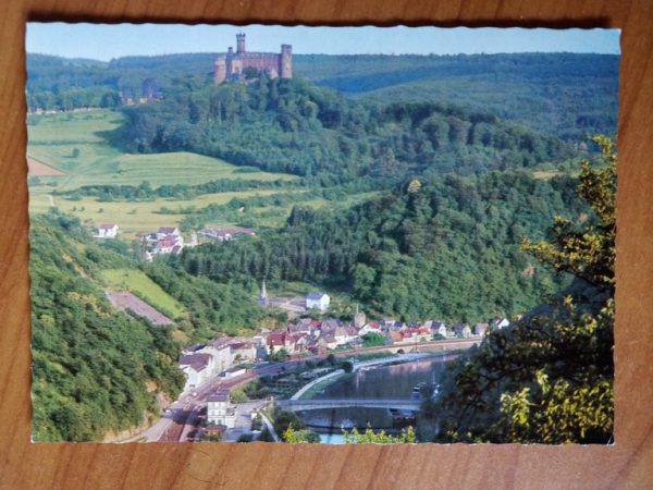Postcard Schloss Schaumburg Balduinstein