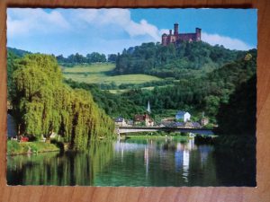 Postcard Schloss Schaumburg Balduinstein