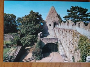 Postcard Lindenfels Oldenwalde Burghoff