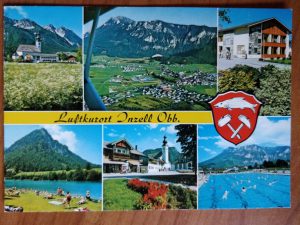 Postcard Inzell Luftkurtort