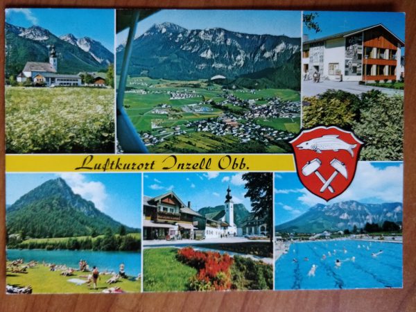 Postcard Inzell Luftkurtort