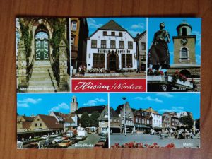 Postcard Husum Nordsee