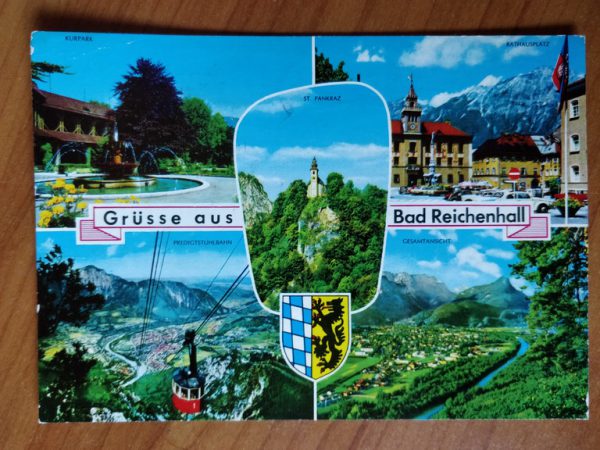 Postcard Grusse aus Bad Reichenhall