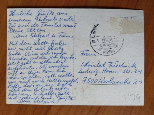 Postcard Grusse aus Bad Reichenhall - Image 2