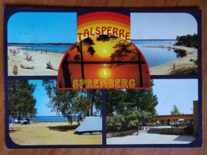 Postcard Talsperre Spremberg