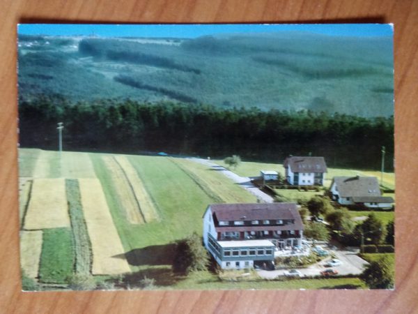 Postcard Wald Cafe Neusatz