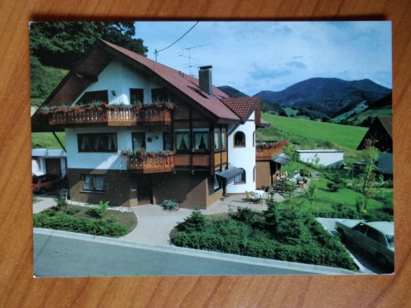Postcard Haus Bergquell Schwarzwald