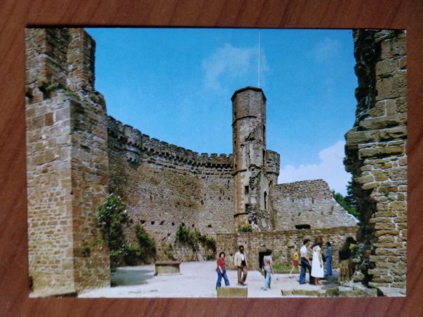 Postcard Dilsberg Brunnen