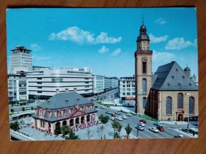 Postcard Frankfurt Church