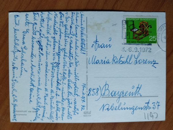 Postcard Frankfurt Church - Image 2