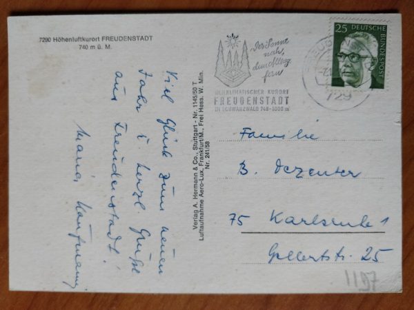 Postcard Freudenstadt - Image 2
