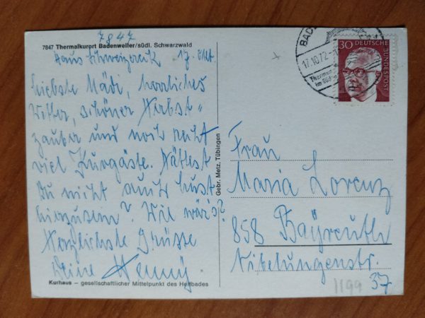Postcard Badenweiler - Image 2