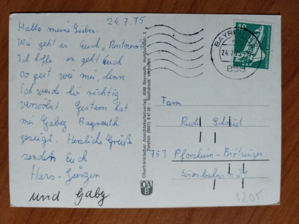 Postcard Festspielstadt Bayreuth - Image 2