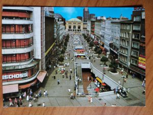 Postcard Hannover Bahnhofstrasse