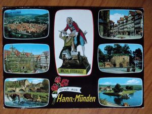 Postcard Hann Munden