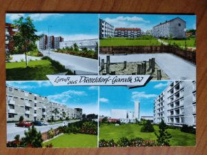 Postcard Dusseldorf Garath SW