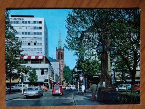 Postcard Dusseldorf Konigsallee