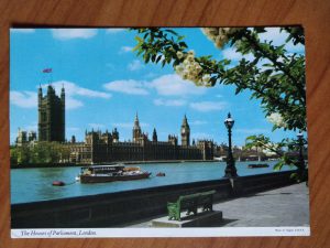 Postcard Parliament London
