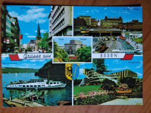 Postcard Essen 5 pictures