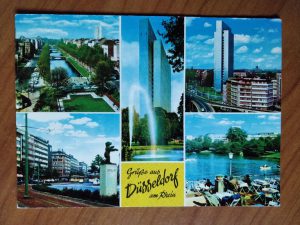 Postcard Dusseldorf 5 pictures
