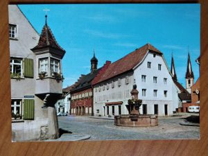 Postcard Kenzingen Breisgau