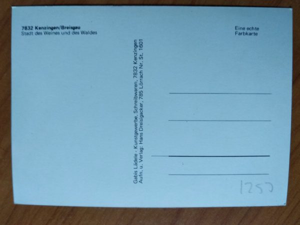 Postcard Kenzingen Breisgau - Image 2