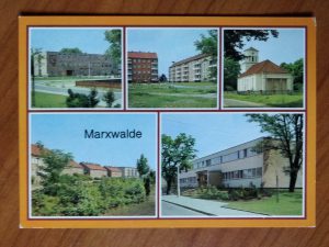 Postcard Marxwalde DDR