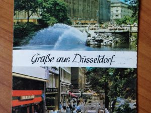 Postcard Gruss aus Dusseldorf