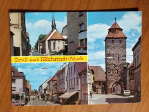 Postcard Hochstad Aisch
