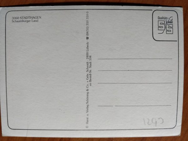 Postcard Stadthagen Schaumburger Land - Image 2