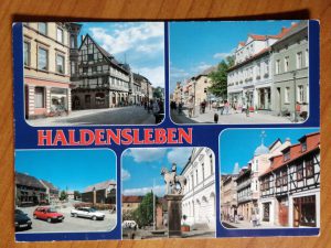 Postcard Haldensleben