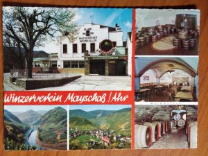 Postcard Mayschlosser Winzer Verein Ahr
