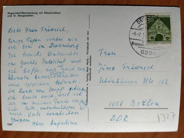 Postcard Degerndorf Brannenburg - Image 2