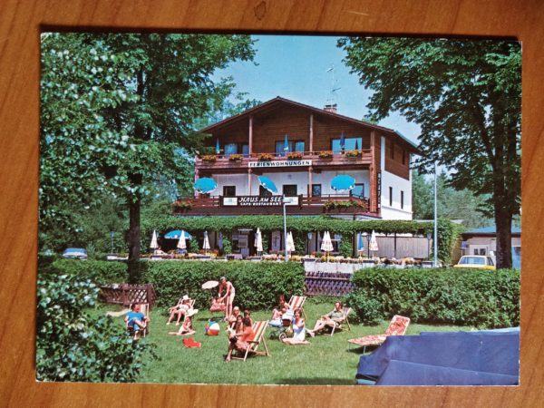 Postcard Haus am See Seebruck