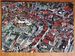 Postcard Lambertikirche DDR